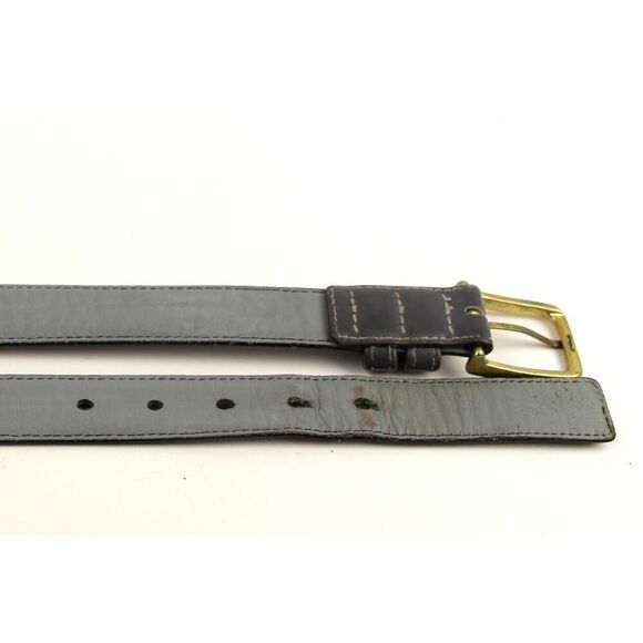 Craftmarx GRAY GENUINE LEATHER 7/8"Wd CASUAL DRESS SKINNY MEN'S BELT Sz 36 (A46 - Picture 11 of 14